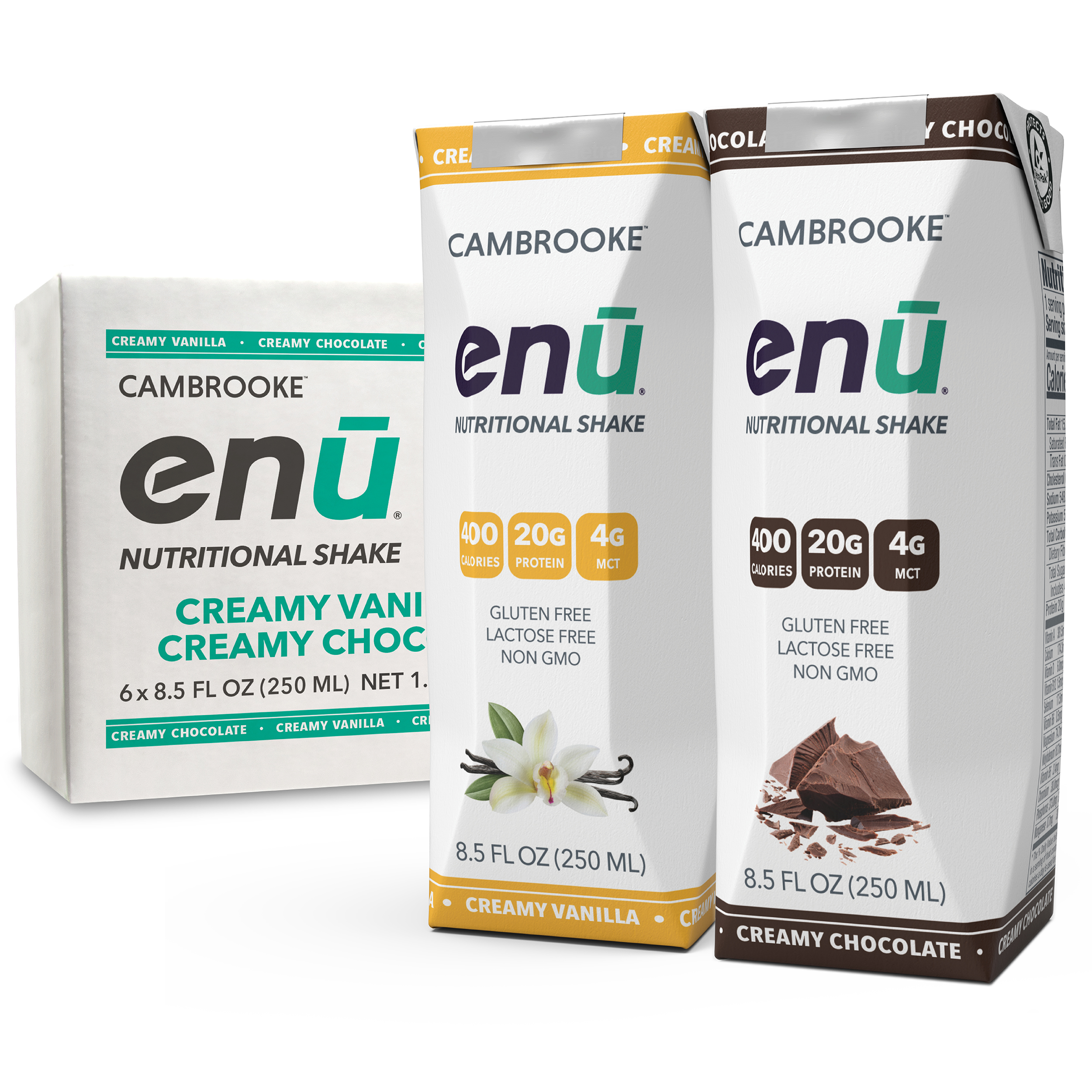 ENU Shakes MixPack - High Calorie Weight Gain Shakes + Drinks