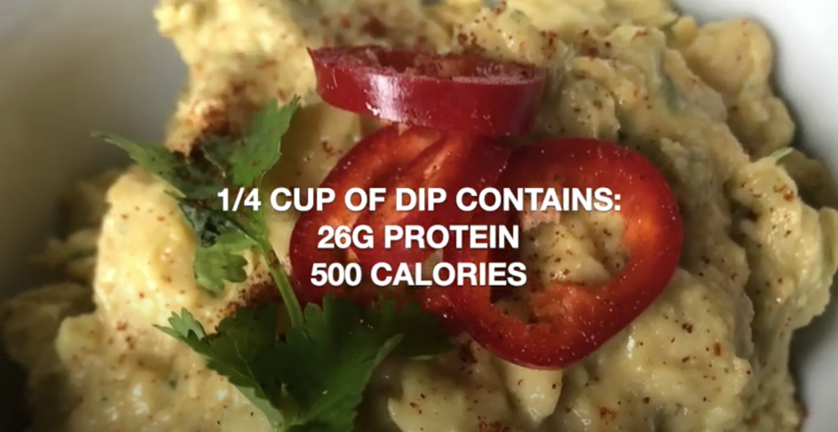 thumbnail beandip - Avocado White Bean Dip Recipe Using ENU Pro3+ Nutritional Powder