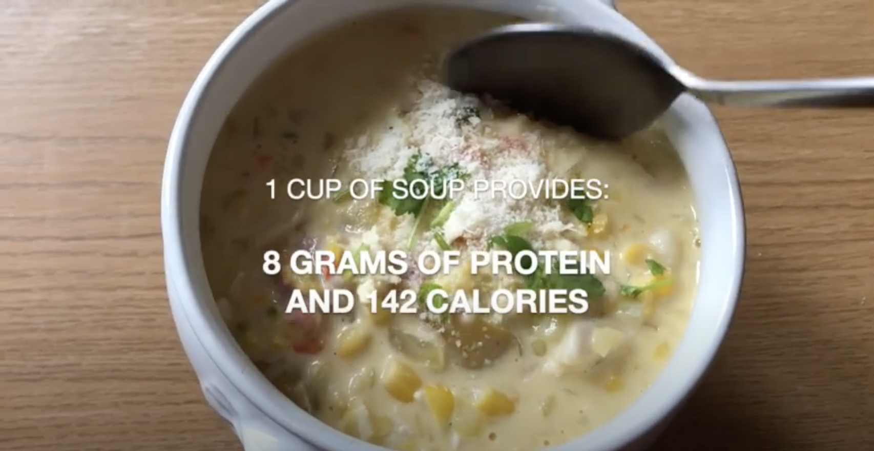 thumbnail chowder - Chicken and Corn Chowder Recipe Using ENU Pro3+ Nutritional Powder